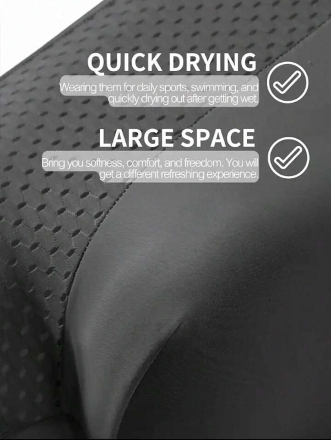 Men’s Breathable Mesh Boxer Briefs | Ultra Soft Stretch Trunk Underwear